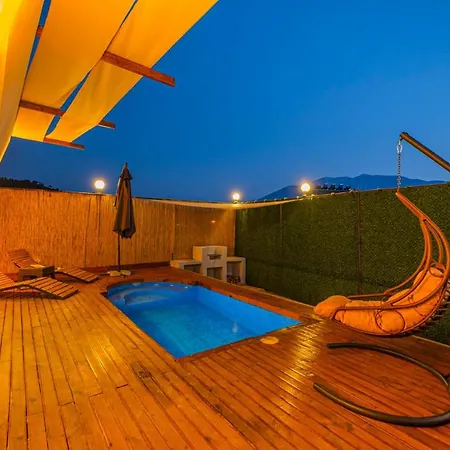Villa 2 Kisilik Ozel Havuzlu Luks Balayi Villasi, Mugla - Awz217 *